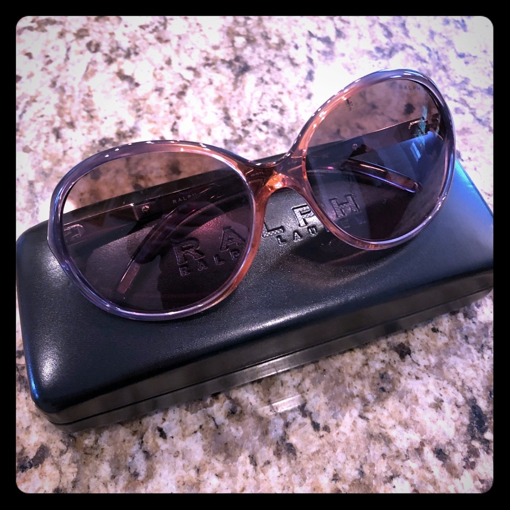 Ralph Lauren Sunglasses with Case. - Picture 1 of 3